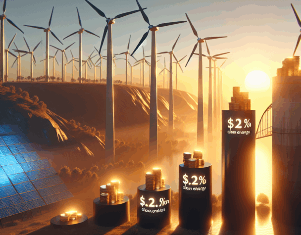 Global Clean Energy Investments Surge to $2.2 Trillion, Doubling Fossil Fuel Spending