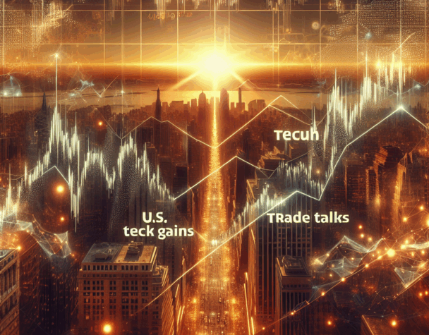 Wall Street’s Mixed Performance Amid Tech Gains and Trade Talks