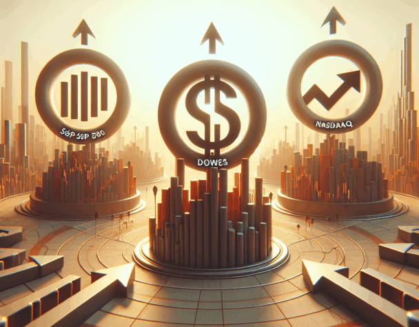 US Stock Markets Show Modest Gains Amid Economic Uncertainty