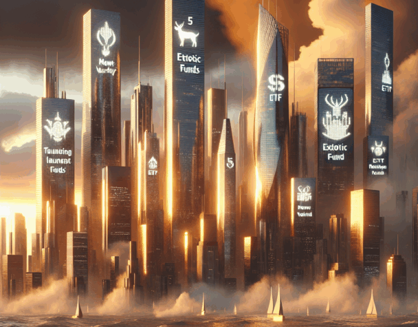 ETF Market Sees Surge in Exotic Fund Launches Amid Market Volatility