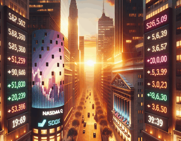 US Stock Markets Show Modest Gains Amidst Market Volatility