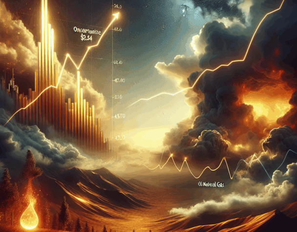 Gold Prices Surge Amid Global Uncertainty; Oil and Natural Gas Show Mixed Trends