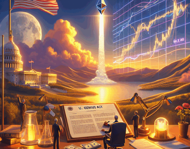 GENIUS Act Signed into Law; Ethereum Surges Past $3,700