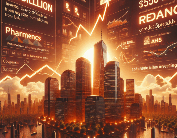 US Corporate Bonds Surge Amid De-Risking; Pharma Giants Invest $50B in US