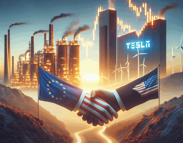 EU Trade Deal and Tesla&#8217;s Samsung Partnership Boost Stocks