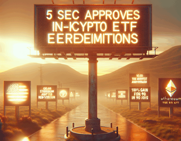 SEC Approves In-Kind Crypto ETF Redemptions; Ethereum’s 10th Anniversary Boosts Market Confidence