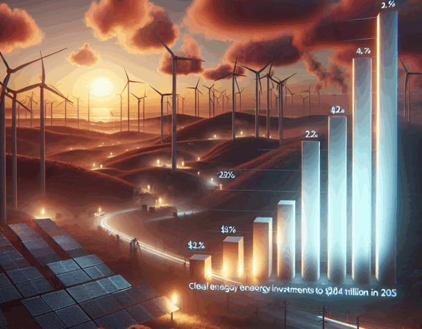 Global Clean Energy Investments Surge to $2.2 Trillion in 2025, Doubling Fossil Fuel Spending