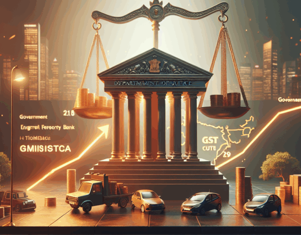 DOJ Probe Fed Governor: India Slashes Auto GST Now