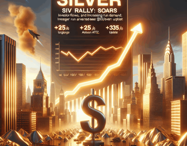 Silver Rally: SIVR Soars; BofA Predicts $35 Update