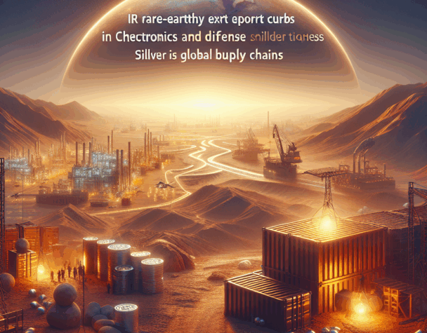 China Rare-Earth Controls Rock Tech; India Silver.