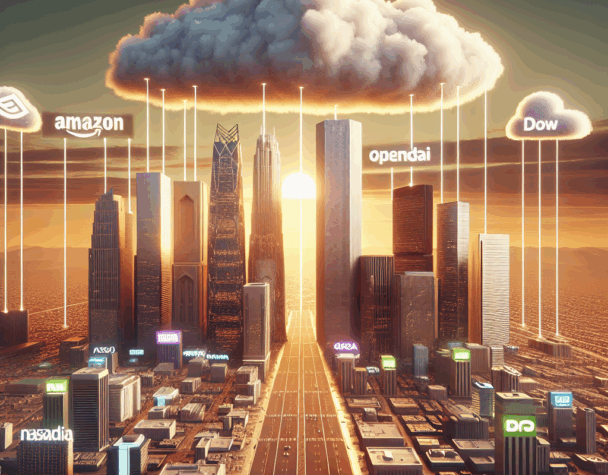 Amazon OpenAI Deal Lifts Nasdaq, S&amp;P; Dow Falls As