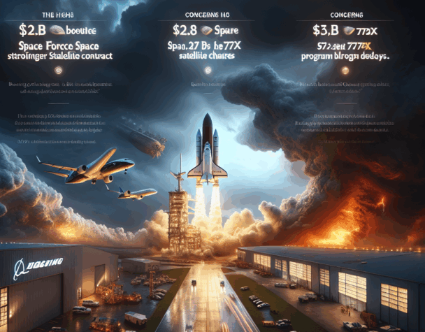 Boeing Slides After CEO Remarks, Space Deal Boost!