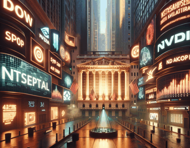 Dow, S&amp;P 500 &amp; Nasdaq Drop as Nvidia Earnings, Fed