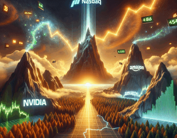 Nasdaq Hits Records; Nvidia, Amazon Drive Gains Q4