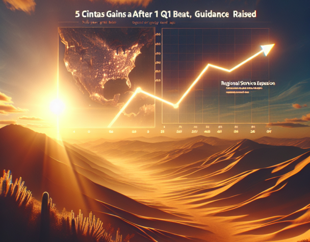 Cintas Gains After Q1 Beat, Guidance Raised