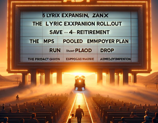 ADP: Lyric Expansion, Save4Retirement, Jobs Drop