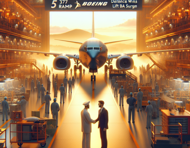 Boeing Rally: 737 Ramp, Defense Wins Lift BA Surge