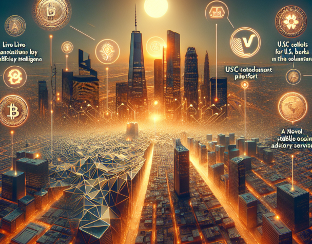 Visa Leads AI Commerce, USDC Bank Settlements