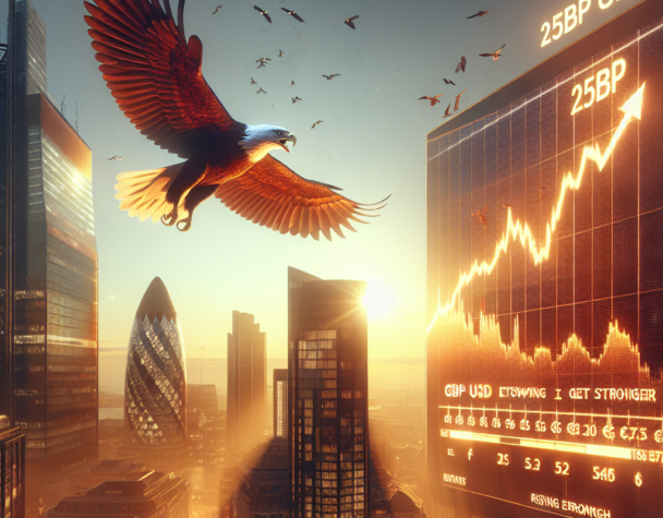 BoE Hawkish Cut Lifts Pound to $1.35; Traders Rise