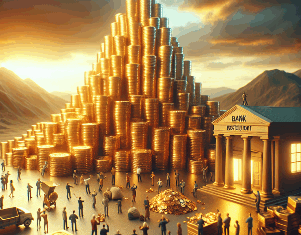 Fed-Cut Odds and Central Banks Push Gold Higher Up