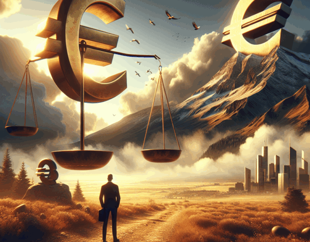 Euro Gains as Dollar Softens; ECB Inflation Surges