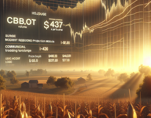Corn Futures Volume Surge Fuels Price Rebound Jan5