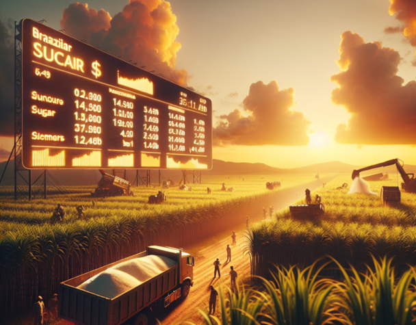 Sugar Falls: Surplus, Brazil Exports Press Prices.