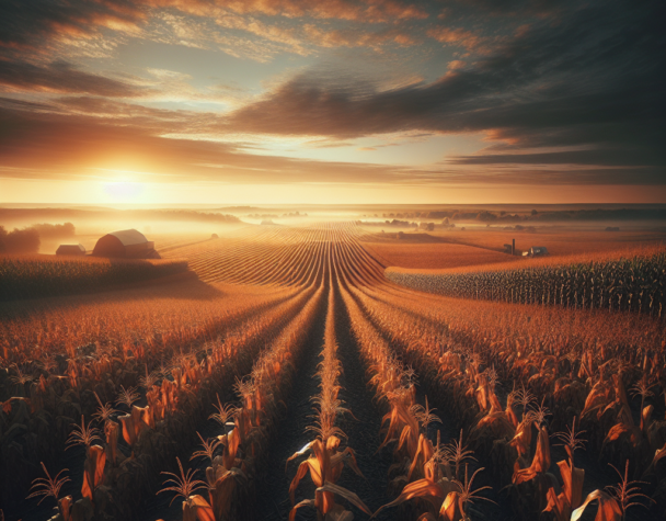 U.S. Corn Falls After Record Harvest, Volume Surge