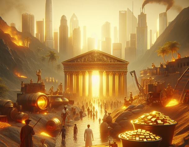 Gold Surges on Tariff Fears, Central Bank Buying