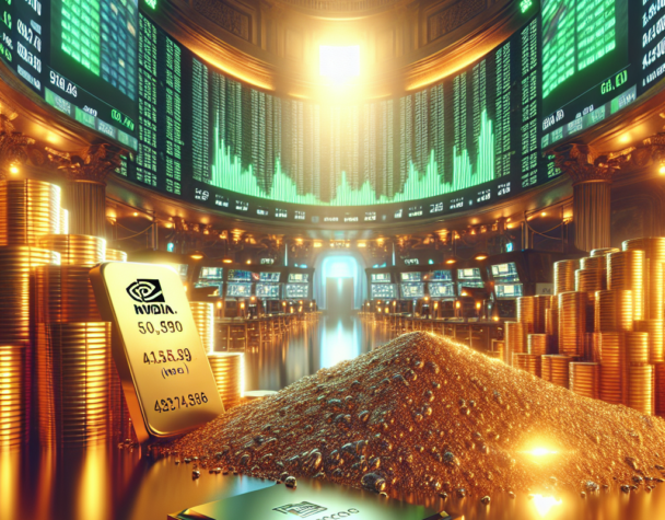 S&amp;P 500 Up; Nvidia Backs CoreWeave; Gold Soars Now