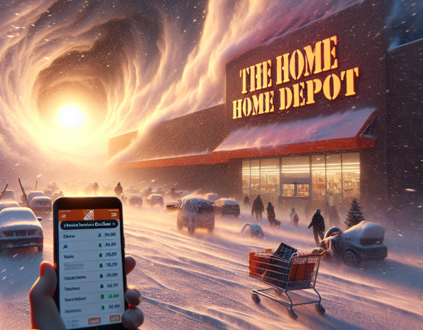 Winter Storm Boosts Home Depot; AI Tool Wins Pros!!