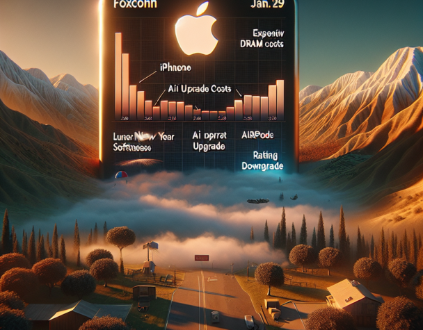 Apple Stock Pressure: Foxconn, DRAM, AI Signals Q1.