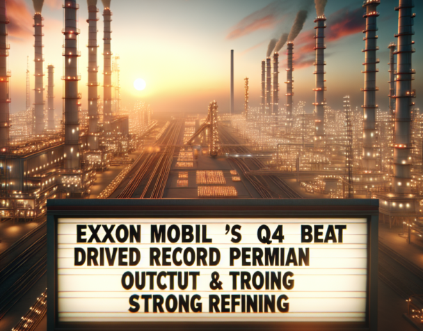 Beaumont Incident and Permian Strength Lift XOM Q4