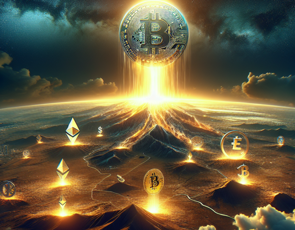 USD Surge Pressures Bitcoin; Ether Holds Ground Up