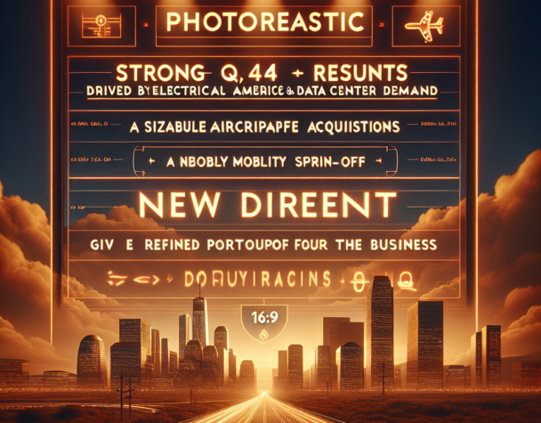 Eaton Q4 Beat; Mobility Spin-Off, Ultra PCS Deal!!