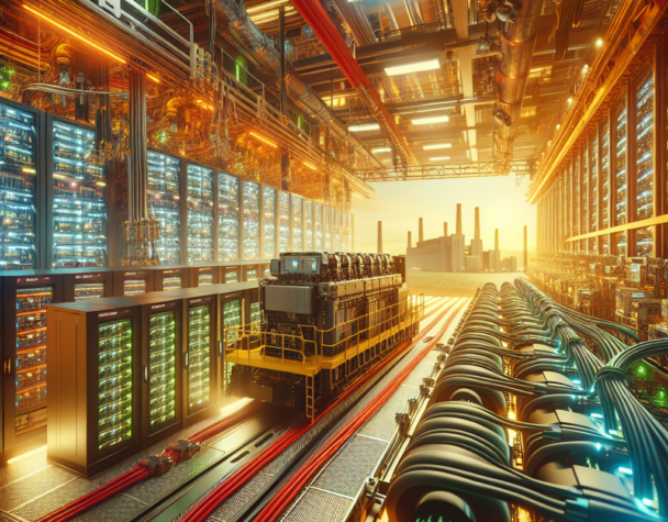 CAT Stock Surges on Data-Center Demand, Backlog Q4