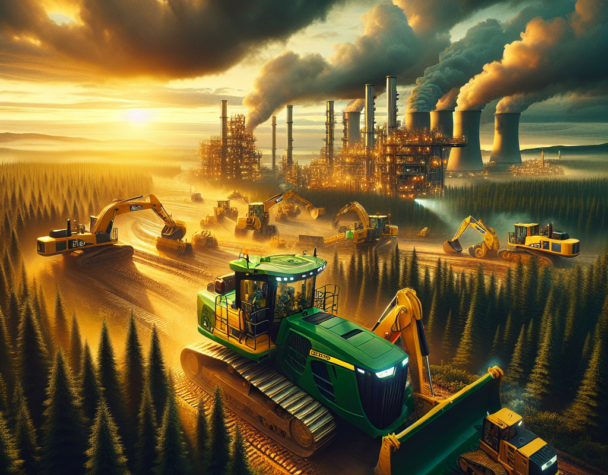 Deere Q1 Beat: Construction Strength Fuels Rally!!