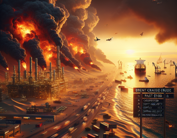 Brent Crude Above $100 Amid Iran Strait Risk Today