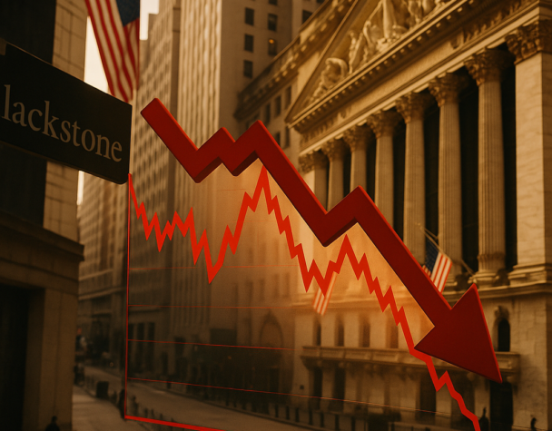 BX Stock Drops on BCRED Redemption Shock