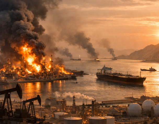 Brent Surges Past $119 After Iran Strikes, Hormuz.