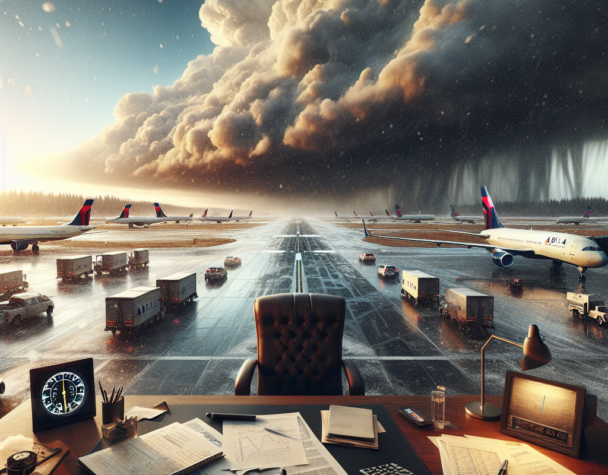 Delta Stock Slides After Executive Shakeup, Storm!