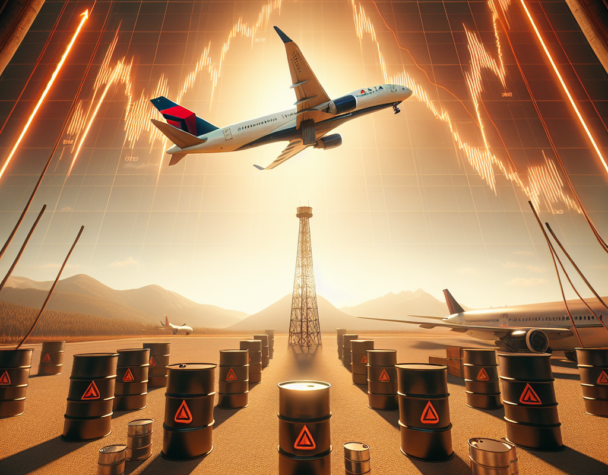 Delta (DAL) Slides as Jet Fuel Surges