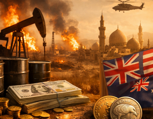 Oil Spike &amp; Middle East Risk Drive USD; NZD Slide!