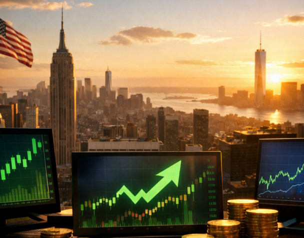 Dow Jumps 1,125 pts; Nasdaq Leads Tech Rally