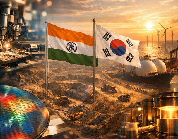 India-South Korea Pact Boosts Chips, Energy Supply