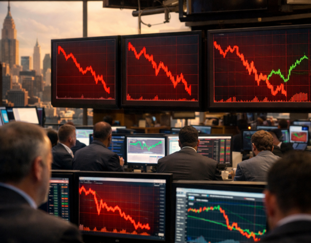Wall Street Slides on Iran Ceasefire, Apple Shifts