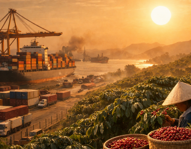 Vietnam Exports Rise, Heat Threatens Coffee Supply