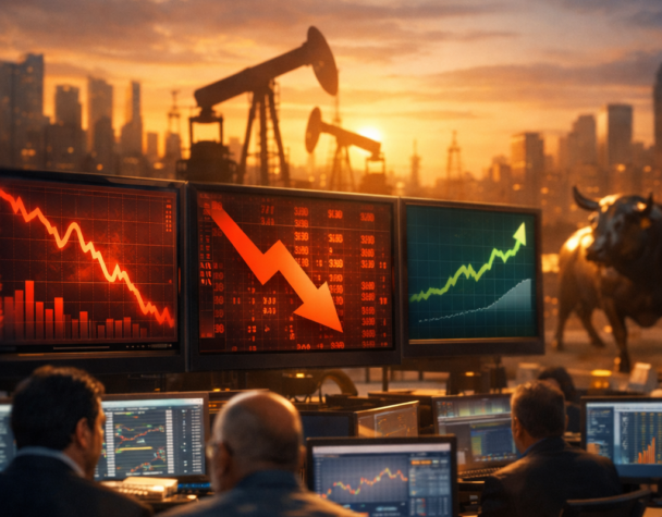 AI Sell-Off, Oil Spike Pushes Indexes Down Apr 28!