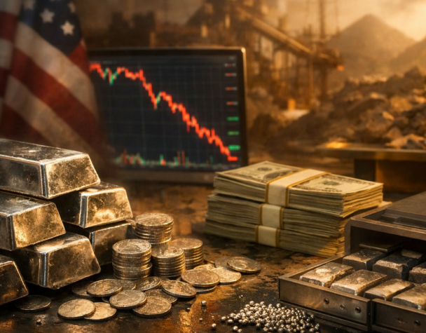 Silver Plummets on Dollar Surge, Physical Shortage