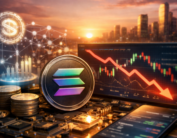 Solana Sees Record Volume, SOL Price Remains Weak.